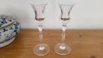 Set van 2 Royal Doulton kristallen kandelaars, Huis en Inrichting, Ophalen, Overige materialen, Zo goed als nieuw, Kandelaar