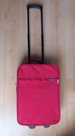 Rode koffer met wieltjes, Ophalen, Gebruikt, 50 tot 60 cm, Minder dan 35 cm