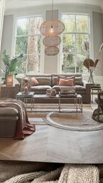 Rivièra Maison zandkleurig Continental 3,5-zitsbank, Ophalen, Overige kleuren, 75 m² of meer, Overige typen