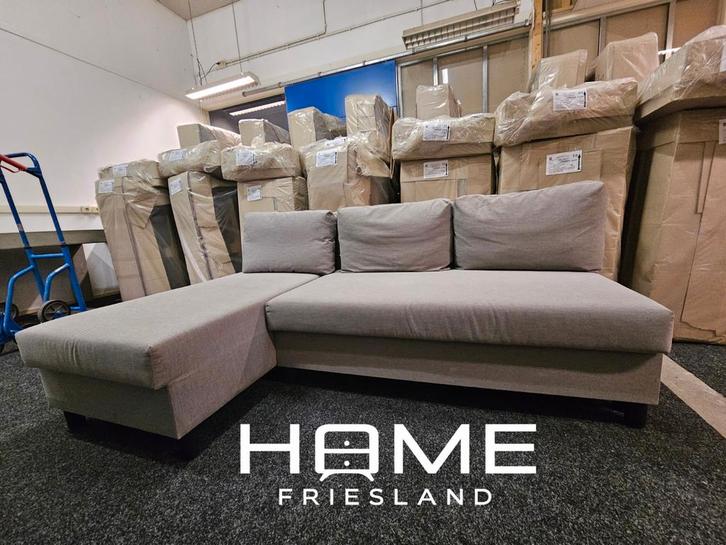 Hoek/Slaapbank - Compact, Huis en Inrichting, Banken | Voetenbanken en Poefen, Zo goed als nieuw, 125 cm of meer, 125 cm of meer