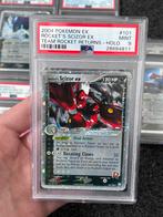 Pokémon PSA 9 Scizor ex #101 Team Rocket Returns, Ophalen of Verzenden, Zo goed als nieuw, Losse kaart, Foil