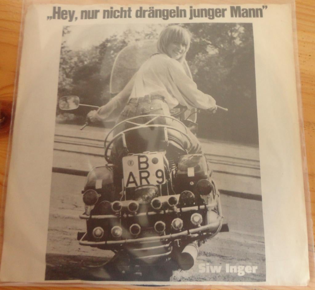 Siw Inger > Hey nur nicht drangeln junger mann, Gebruikt, 7 inch, Single, Ophalen of Verzenden