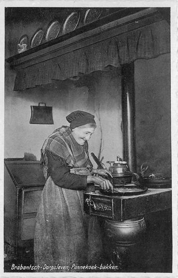 (388-457-035) Brabantsch Dorpsleven Pannekoek bakken beschikbaar voor biedingen