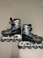 Nijdam skeelers verstelbaar maat 32-36 zwart blauw, Kinderen, Inline skates 4 wielen, Ophalen, Overige merken
