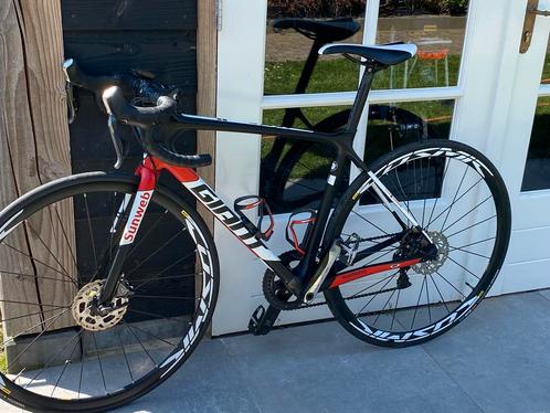 Giant TCR pro challenge, Fietsen en Brommers, Fietsen | Racefietsen, Gebruikt, Overige merken, Meer dan 20 versnellingen, Carbon
