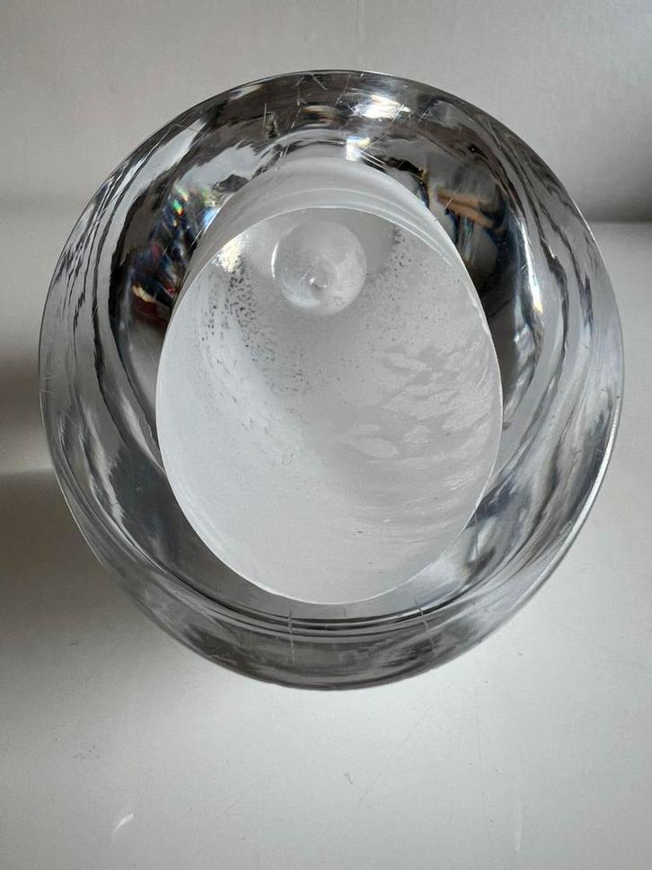 Studio Åhus Zweden Bullet Glasobject Dreutler -Zirnsack 1993, Antiek en Kunst, Antiek | Glas en Kristal, Ophalen of Verzenden