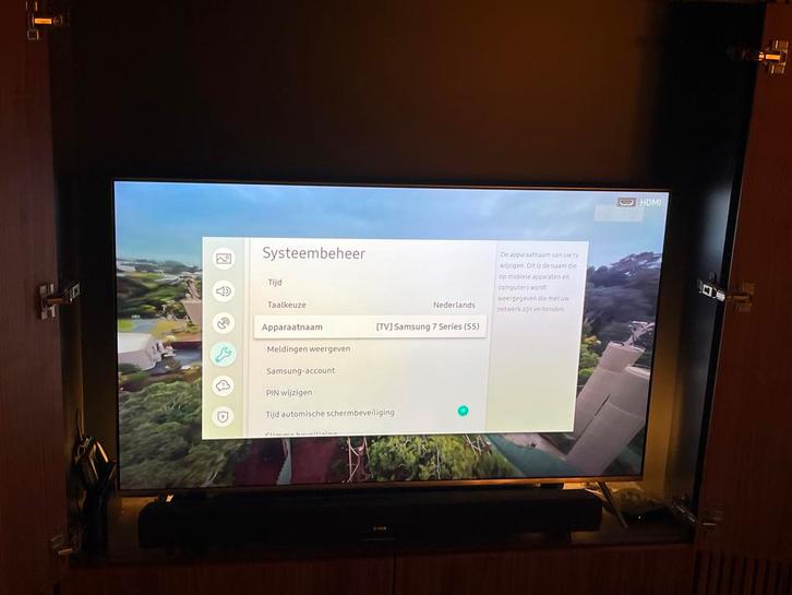 Samsung 7 Series (55 inch) Smart TV, Audio, Tv en Foto, Televisies, Zo goed als nieuw, LED, 100 cm of meer, 4k (UHD), Samsung