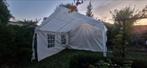 Partytent 4x8m - Waterdicht & Stevig!, Tuin en Terras, Partytenten, Ophalen, Gebruikt, Partytent, 2 meter of meer