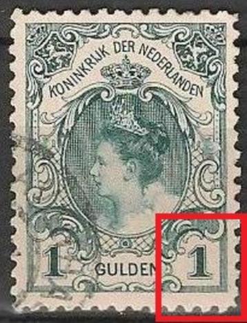 Koningin Wilhelmina No. 77 PM 3 O. ADV. no.2 P.   beschikbaar voor biedingen