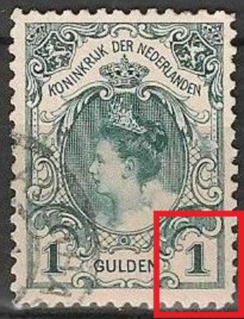 Koningin Wilhelmina No. 77 PM 3 O. ADV. no.2 P., Postzegels en Munten, Postzegels | Nederland, Gestempeld, T/m 1940, Verzenden