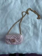 Nieuw roze tas met gouden ketting, Ophalen of Verzenden, Nieuw, Roze, Schoudertasje