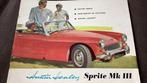 Austin Healey Sprite Mk 3, folder, 1964?, Gelezen, Overige merken, Ophalen of Verzenden