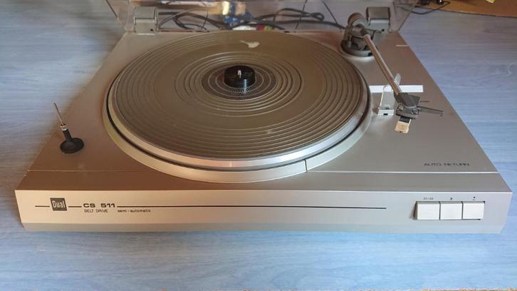 Dual CS511, Audio, Tv en Foto, Platenspelers, Gebruikt, Platenspeler, Dual, Ophalen