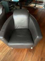 Design fauteuil EMCO goede staat!, Huis en Inrichting, Fauteuils, Ophalen, 75 tot 100 cm, Leer, 50 tot 75 cm