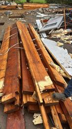 Gording/kachel hout, Doe-het-zelf en Verbouw, Hout en Planken, Ophalen, Gebruikt, Balk, Overige houtsoorten