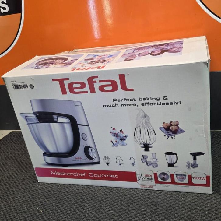 Tefal Masterchef Gourmet QB516D - Keukenmachine | nwpr 319 e, Witgoed en Apparatuur, Keukenmixers, Zo goed als nieuw