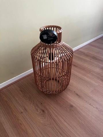 Mooie rieten lamp 