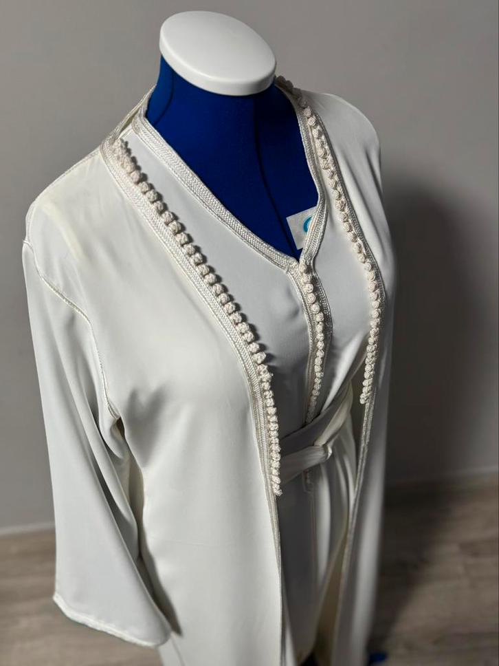 Takchita/ kaftan maat 38/40, Kleding | Dames, Gelegenheidskleding, Zo goed als nieuw, Overige typen, Maat 38/40 (M), Groen, Ophalen of Verzenden