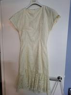 Vintage kanten jurk van Seneca, Beige, Ophalen of Verzenden, Seneca, Maat 34 (XS) of kleiner