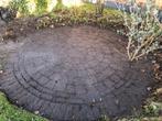 3 Cirkels Terrastegels 180-250cm, Tuin en Terras, Tegels en Klinkers, Ophalen, Gebruikt, 10 m² of meer, Beton