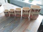 Leuke oude retro Franse voorraad potten., Ophalen of Verzenden