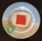 Roger Raveel bord “met kunst aan tafel”, Antiek en Kunst, Ophalen of Verzenden