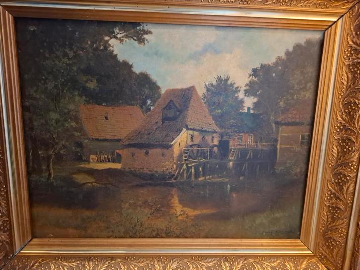 Schilderij Frans Baaijens, Antiek en Kunst, Kunst | Schilderijen | Klassiek, Ophalen