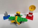 Duplo klein vliegtuig 10808, Ophalen of Verzenden, Zo goed als nieuw, Complete set, Duplo