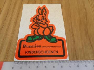 sticker Bunnies groeivormsysteem kinderschoenen  beschikbaar voor biedingen