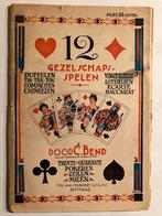 12 GEZELSCHAPSSPELEN. BEND. HEEL OUD., Ophalen of Verzenden, Zo goed als nieuw