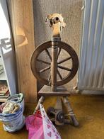 Antiek/vintage spinnenwiel – authentiek decoratief item, Ophalen, Gebruikt, Spinnewiel