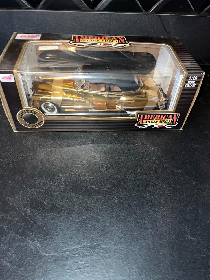 Anson Cadillac Series 62 1947 1:18 Nieuw in Doos, Hobby en Vrije tijd, Modelauto's | 1:18, Nieuw, Auto, Anson, Ophalen of Verzenden