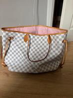 Louis Vuitton Neverfull Azur Medium, Sieraden, Tassen en Uiterlijk, Tassen | Damestassen, Ophalen of Verzenden, Gebruikt, Wit