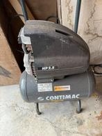 Contimac Compressor - HP2.5, Doe-het-zelf en Verbouw, Compressors, Gebruikt, 6 tot 10 bar, Ophalen of Verzenden, Minder dan 200 liter/min