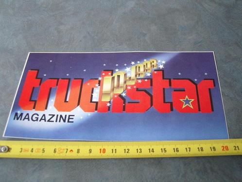 sticker TRUCKSTAR magazine 10 jaar *, Verzamelen, Stickers, Zo goed als nieuw, Bedrijf of Vereniging, Ophalen