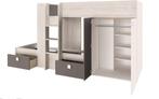Maxim multifunctioneel stapelbed hoogslaper tweeling bed, Ophalen, 85 tot 100 cm, Gebruikt, Hoogslaper of Stapelbed