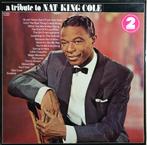 Nat King Cole - A Tribute To Nat King Cole dubbellp, Cd's en Dvd's, Vinyl | Pop, Ophalen of Verzenden, 1960 tot 1980, Zo goed als nieuw