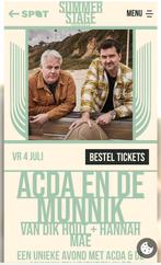 2 kaartjes Acda en de Munnik Stadspark, Twee personen, Juli
