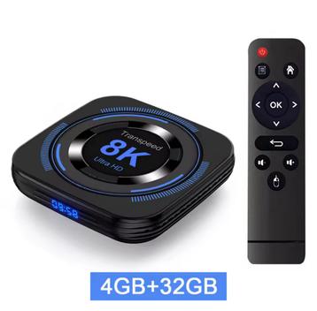 Android 12 mediaspeler box 4K beschikbaar voor biedingen