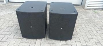 2 stuks actieve Avante (American Audio) 18"subs als nieuw!  beschikbaar voor biedingen