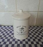 Voorraadpot "TEA" met deksel, Ophalen of Verzenden, Zo goed als nieuw, Overige materialen, Pot, Bus of Blik