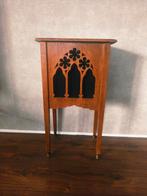 Antiek Houten speaker/radio tafeltje, Ophalen of Verzenden, Gebruikt