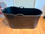 Zitbad - Bath Bucket zwart - 1 persoons bad, Huis en Inrichting, Badkamer | Badkamermeubels, Minder dan 100 cm, Overige typen
