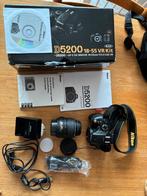 Nikon D5200 Spiegelreflexcamera met nog nieuwe lens, Gebruikt, Spiegelreflex, Ophalen of Verzenden, Nikon