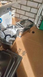 RVS Bakjes - Horeca, Witgoed en Apparatuur, Waterontharders, Ophalen of Verzenden, Gebruikt