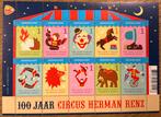 Postzegels pf. 100 jaar circus Herman Renz. 2011, Postzegels en Munten, Postzegels | Nederland, Ophalen of Verzenden, Na 1940