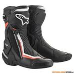 Alpinestars SMX PLUS V2 BOOTS, Zwart-Wit-Rood-Fluor, Motoren, Kleding | Motorkleding, Ophalen of Verzenden, Nieuw met kaartje