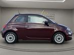 Fiat 500 1.0 Hybrid Dolcevita 2021 BORDEAUX | Apple CarPlay, Auto's, Fiat, Gebruikt, Euro 6, 4 stoelen, Leder en Stof