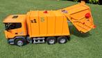 Bruder vuilniswagen incl 2 containers, Ophalen of Verzenden, Zo goed als nieuw, Tractor of Landbouw, Overige merken