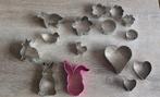 Pasen paashaas hartjes dieren bloemen koekjes uitstekers, Hobby en Vrije tijd, Taarten en Cupcakes maken, Ophalen of Verzenden